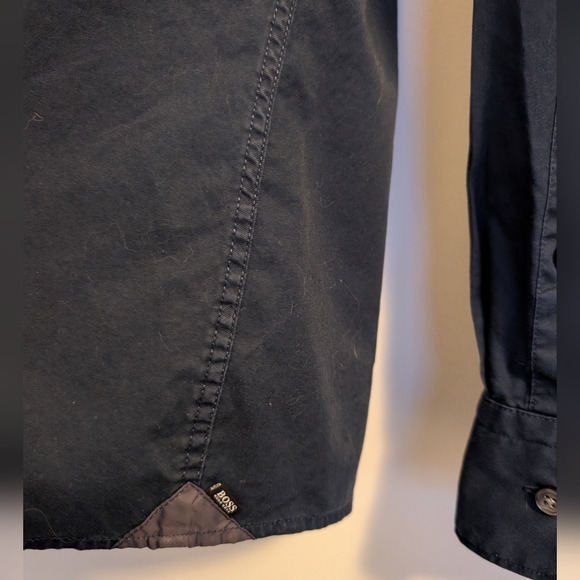 Hugo Boss Navy Shirt - Picture 8 of 9